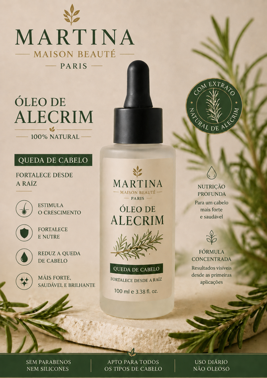 Óleo de Alecrim - 100% Natural